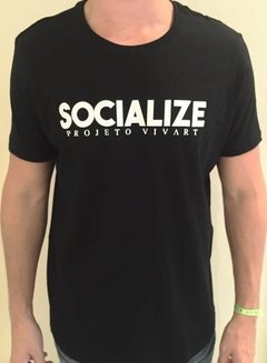 Camisa Preta SOCIALIZE