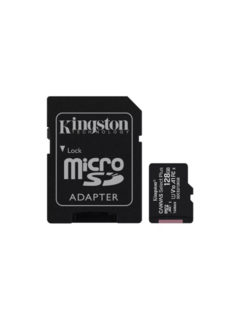 MICRO SD HC + READER KINGSTON 128 GB CLASE 10 100MB CANVAS - comprar online