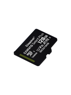 MICRO SD HC + READER KINGSTON 128 GB CLASE 10 100MB CANVAS - AbacoShop
