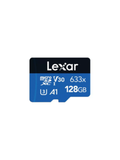 MICRO SD HC + READER LEXAR 128 GB HIGH-PERF 633X UHS-I en internet