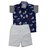 Conjunto Roupa Infantil Camisa Regata Baby Shark