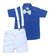 Conjunto Infantil Camisa Azul Royal - comprar online