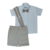 Roupa Infantil Conjunto Menino Festa Batizado Casamento - Blue Kids | Roupa infantil menino