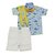 conjunto roupa social infantil masculina com bermuda suspensório e gravata borboleta aniversário bebe menino