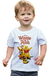 Camiseta Infantil Bebe Menino Ursinho Pooh Tigrão Blue Kids