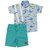 conjunto infantil fundo do mar