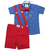 Conjunto de Ropa Infantil Camisa Azul Rey