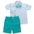 conjunto batizado roupa social infantil masculina bebe menino