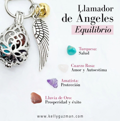 Llamador de Ángeles con Piedras naturales en su interior - comprar online