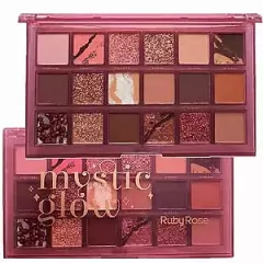 Paleta Sombras Ruby Rose Mistic 18 Cores
