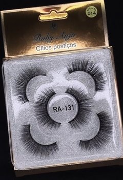 3 Pares Cilios Ruby Anjo 6D Ra131 - Make Beauty