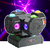 4 Bolas Locas de 16x10W RGBW Efecto 3 en 1 LED Láser Strobo para Karaoke