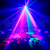 Derby Efecto LED 4 en 1 Laser Cortadora Dmx DJ Disco Bar Karaoke