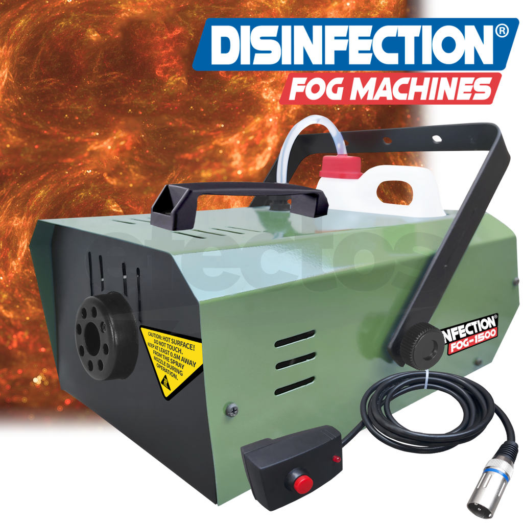 Maquina de desinfección 1500W desinfectante orgánico Desf Fog