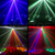 Luces y Efectos Derby Flower 4 en 1 LED Láser Strobo UV Dmx Disco