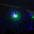 Laser Lluvia RGB Rojo, Verde y Azul Estrellas