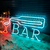 Letrero en Neon LED Luminoso Open Bar Beer Disco Karaoke