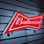 Letrero Luminoso Logo Budweiser Acrílico Led Bar Karaoke Disco
