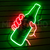 Letrero Luminoso Neon Karaoke Heineken Neon Flexible Bar Disco