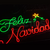 Letrero  Luminoso de Feliz Navidad Neon LED con Arbol