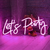 Imagen de Letrero Luminoso Neon Let's Party Flexible Led