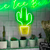 letrero Luminoso Neon Cactus led Banana Decoracion Karaoke