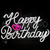 Letrero Luminoso Neon Happy Birthday Led Flexible Baby Shower