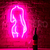 Letrero Luminoso Mujer Sexy Fucsia NEON LED Flexible en internet