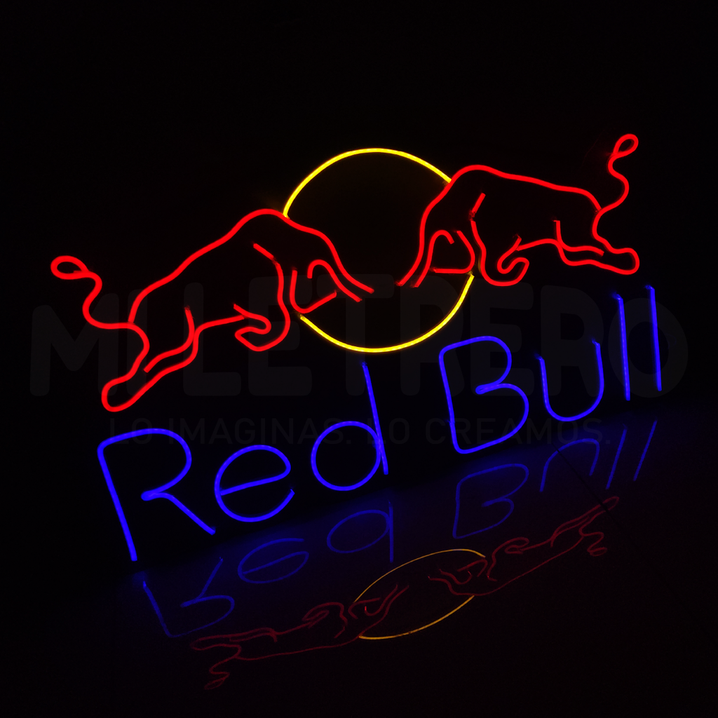 Cartel Luminoso Neon de Red Bull Led Disco Bar Karaoke