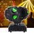 Doble Bola Loca LED 12x10W 3 en 1 LED Láser Luces para Disco  Karaoke