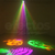 Luces para Discoteca Efecto 5 en 1 LED Láser Gobo Strobo UV
