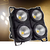 Blinder Matrix MiniBrut 4x100W 400W COB Dmx DJ para Escenario