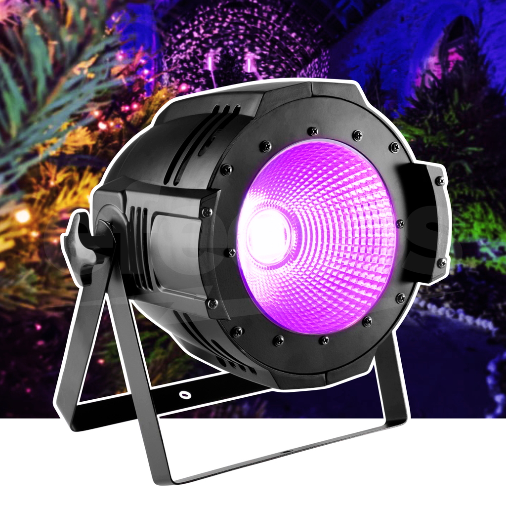 Tacho Led UV 100W DMX Luz Negra Decoración Neon para Escenario