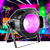 Tacho Par Led 100W UV Dmx Decoración Neon en fiestas, Dj en Disco