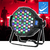 Tacho Par Led LP001 Bigdipper 54 x 3W RGBW Dmx DJ para Escenario