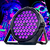 Tacho Par Led UV 54x3W Luz Negra Decoración Neon para Escenario Disco - comprar online