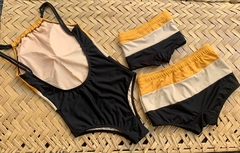 Kit Familia Moda Praia Tricolor II