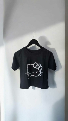 Remera Basic Kitty Punk