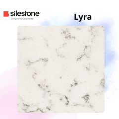 Mesada Baño Silestone Lyra 60cm X 40cm - Marmocar