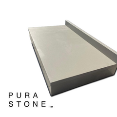 Mesada De Baño Purastone Greyge 70cm X 40cm Beige - comprar online