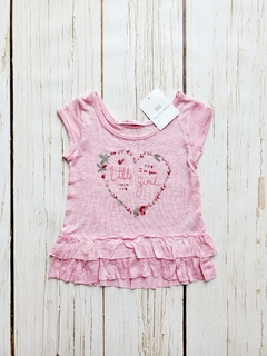 Remera con volados Little Girl