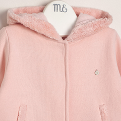 Campera de frisa con detalles de pielcita Rose - comprar online