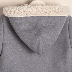 Campera con pielcita Winter Gris - CROMA Babys & Kids