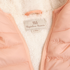 Campera de Microfibra Impermeable Rosa - comprar online