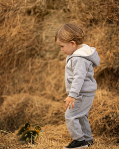 Campera de friza forrada con piel Power - CROMA Babys & Kids