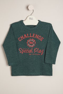 Remera challenge Verde