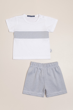 Conjunto con franja mil rayas Tomy - comprar online