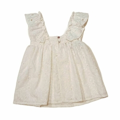 Vestido Hortencia Blanco - comprar online