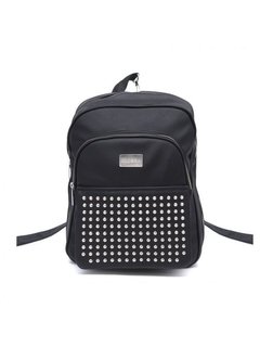 Mochila Blondie bord/tach Negro - comprar online