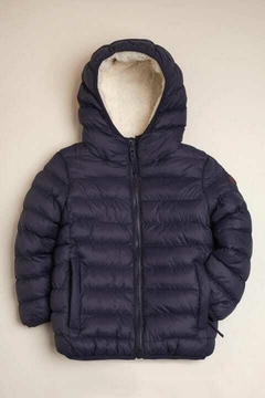 Campera de Microfibra Impermeable Azul